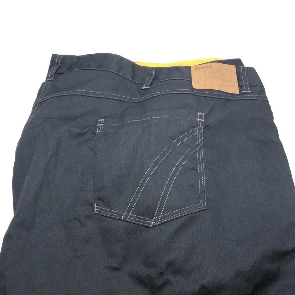 McDonald's Crew Work‎ Trousers Uniform Mens 54 X 30 NEW In Bag ( Long Pants